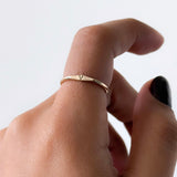 Signet initial ring