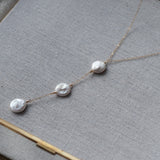 Drop Pearl Necklace