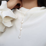 Drop Pearl Necklace