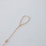 Single stone hand chain