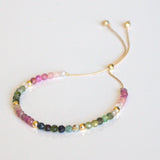 Adjustable Tourmaline Bracelet