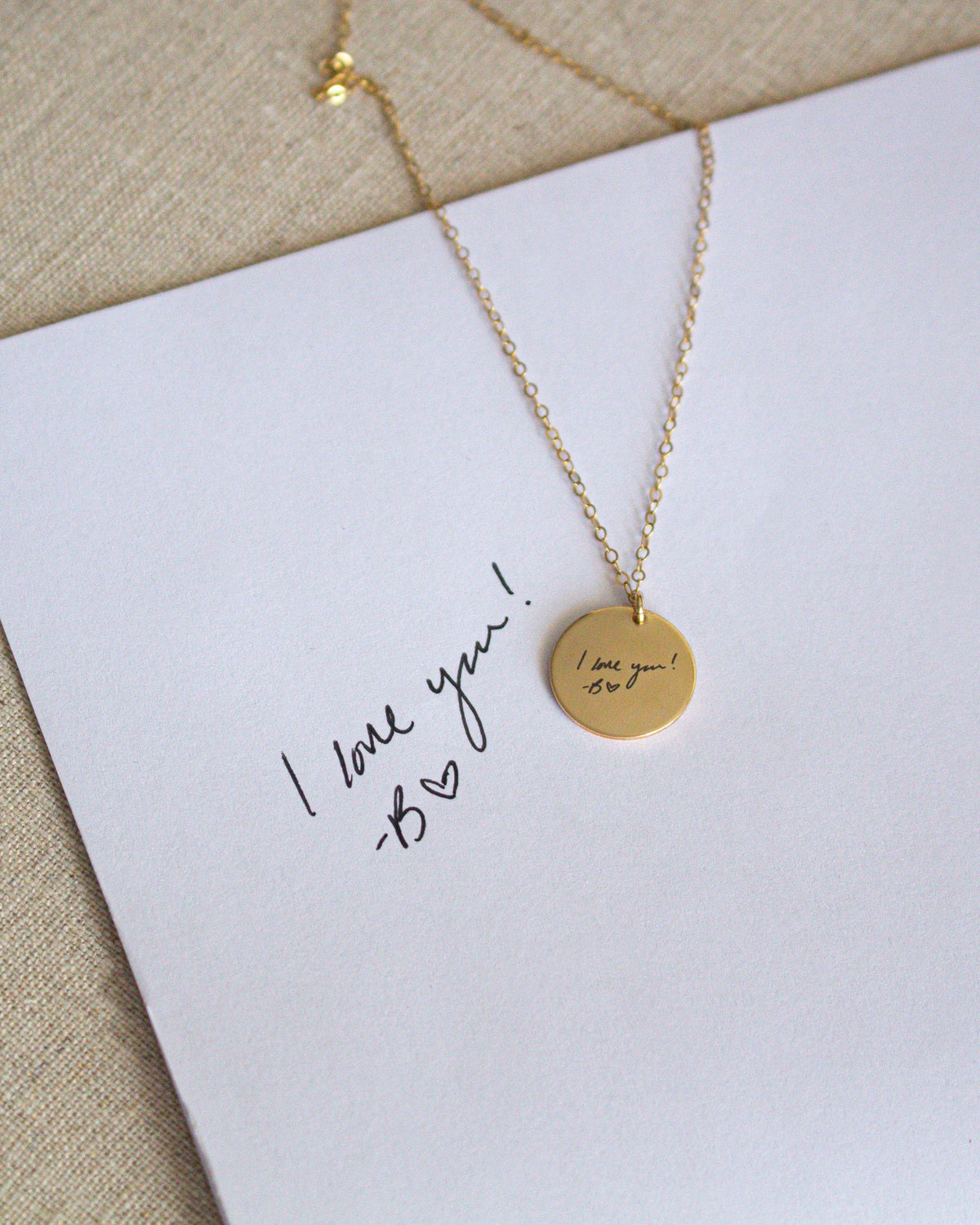 Make someone’s handwriting last forever