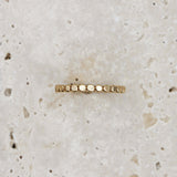 Dotty Band in Gold Filled