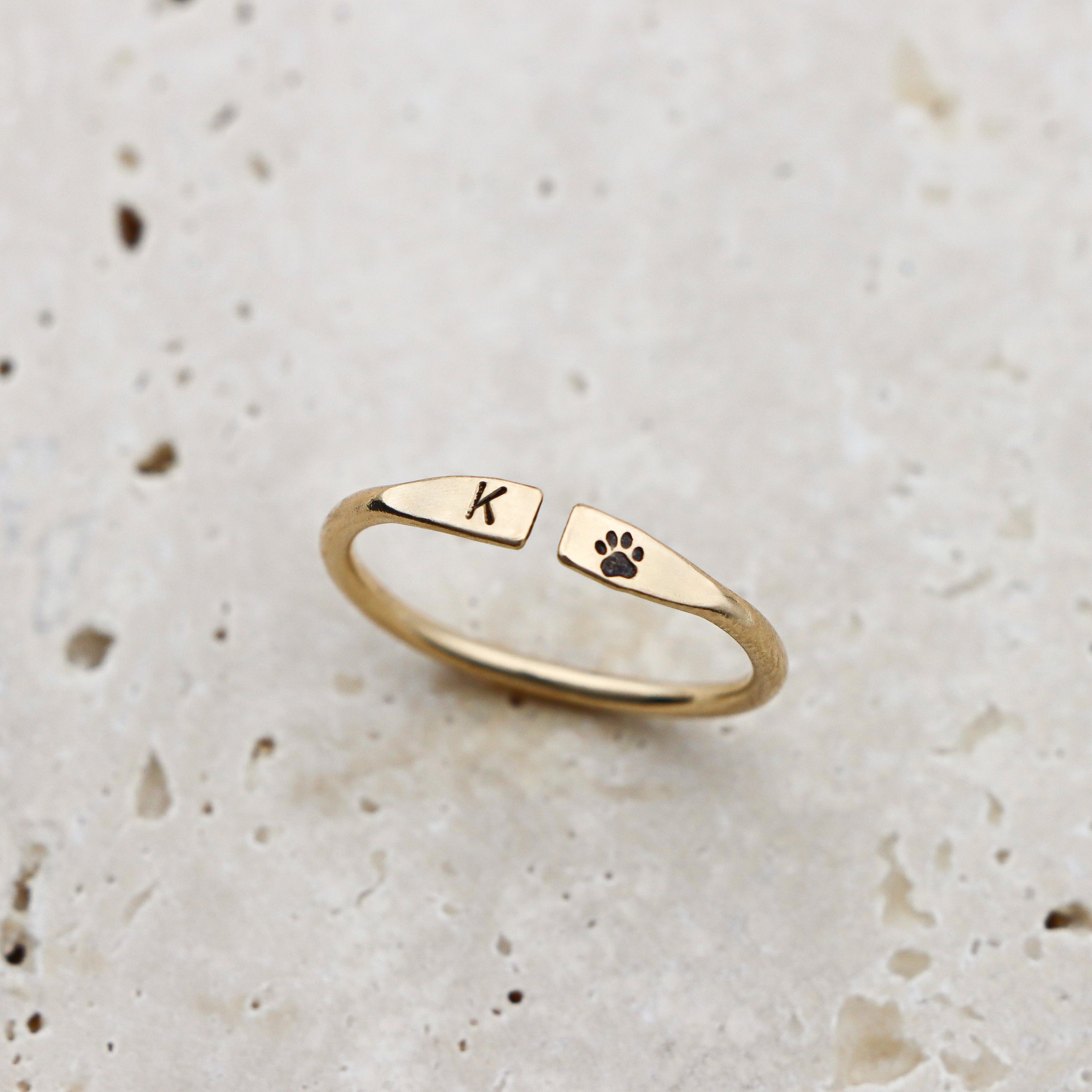 Initial Open Ring – simplisticbyb
